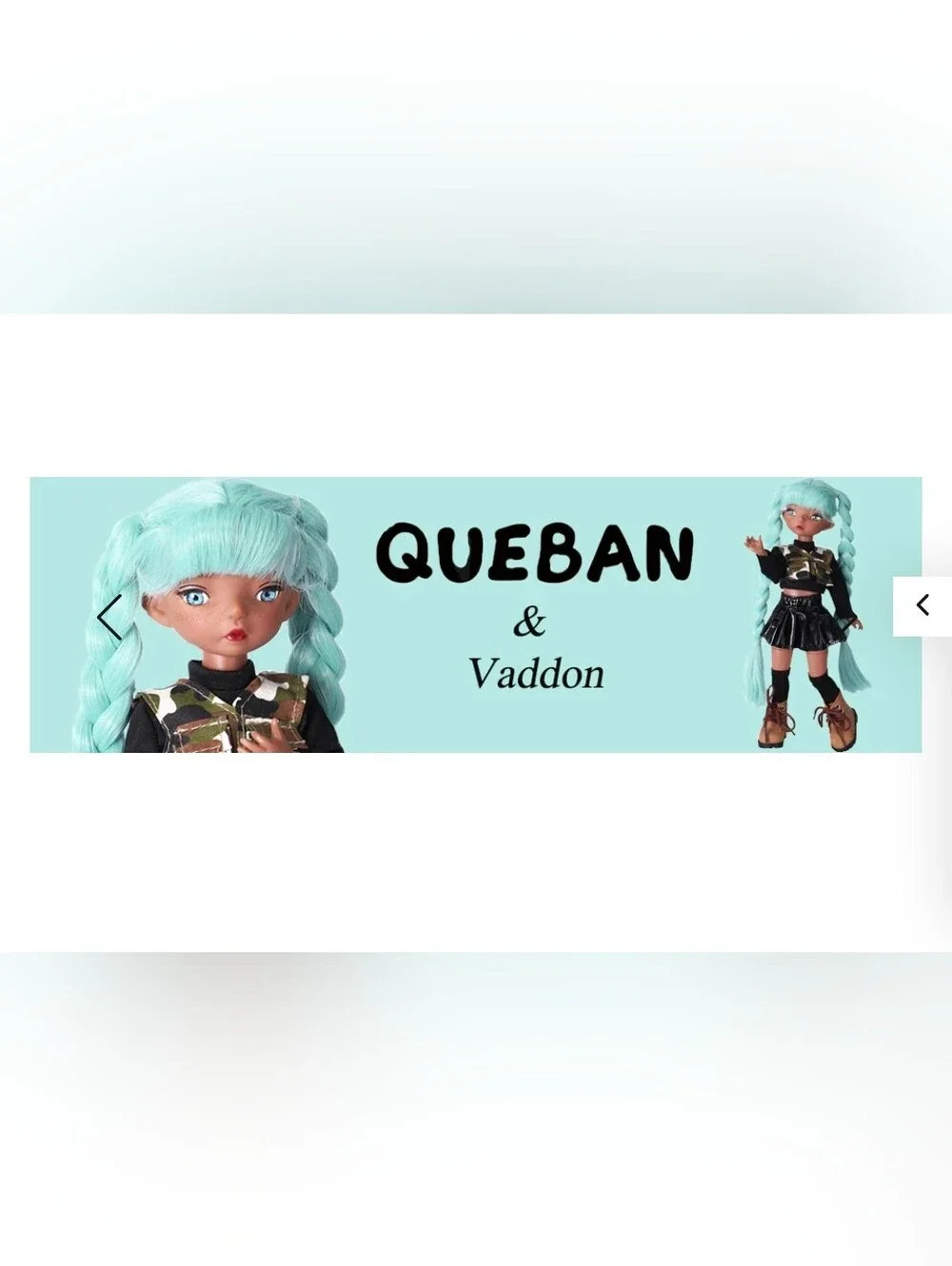 Queban BJD Girls Fashion Dress Up Party Night Cool Girl 9